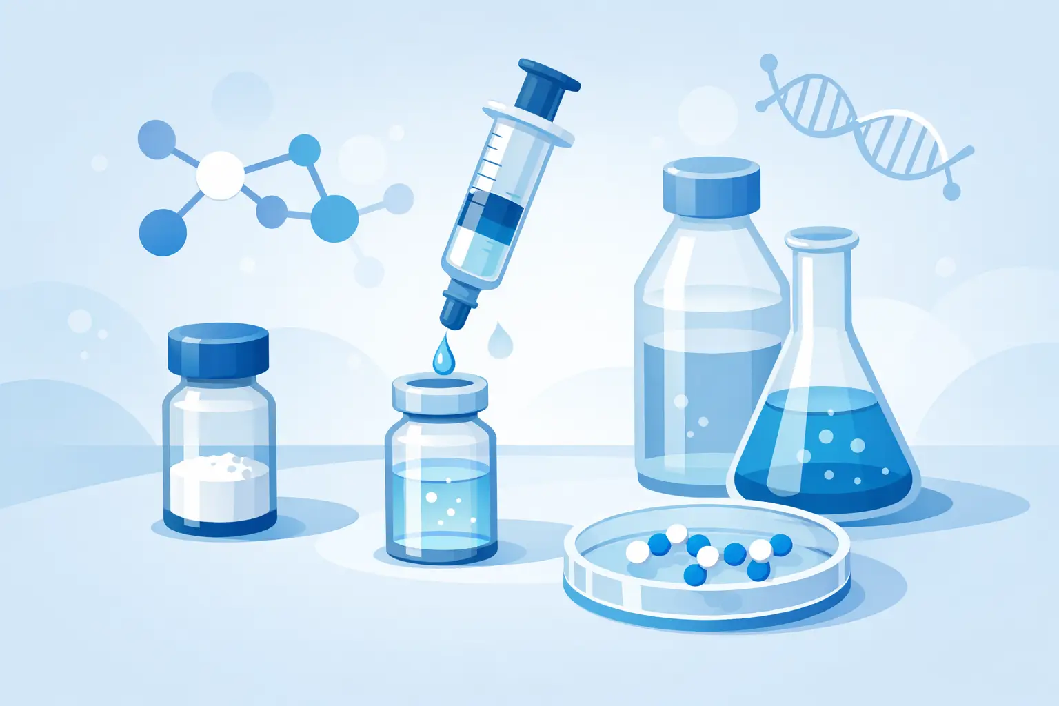 Peptide Reconstitution Solution for Research